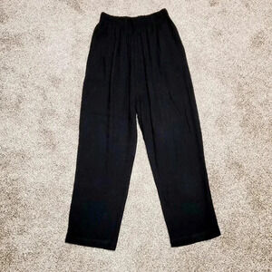 XIAO women's size M black pants lagenlook casual